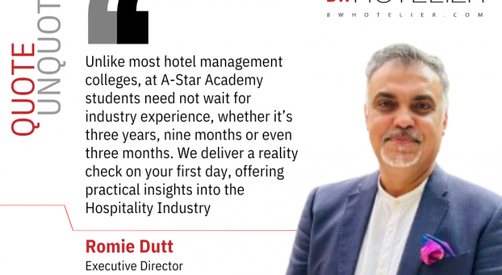 India's only hotel school